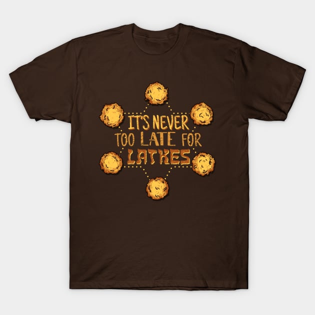 Latkes Time T-Shirt by bohsky